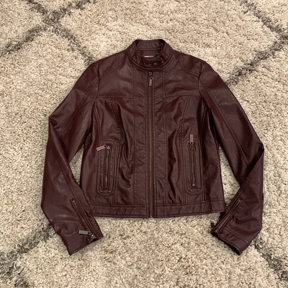 J2 Red Leather Jacket